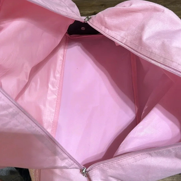 love2design pink unicorn sequin zipper travel luggage kids bag rolling suitcase - Picture 9 of 10